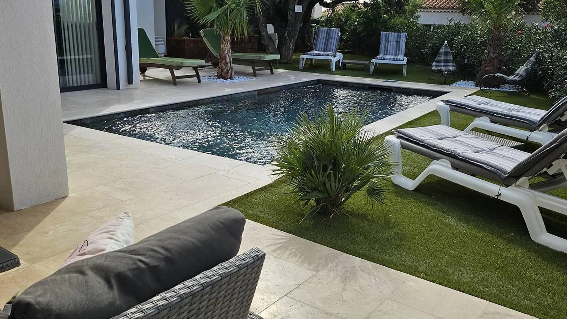 Villa Moderne Avec Piscine Privee, Climatisation Et Parking, 4 Chambres, 8 Pers. - Fr-1-768-103 Saint-Peire-sur-Mer